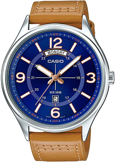 Casio day date discount watches