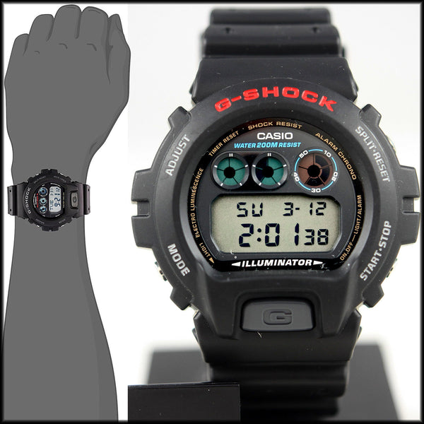 Casio shock resistant dw 6900 sale