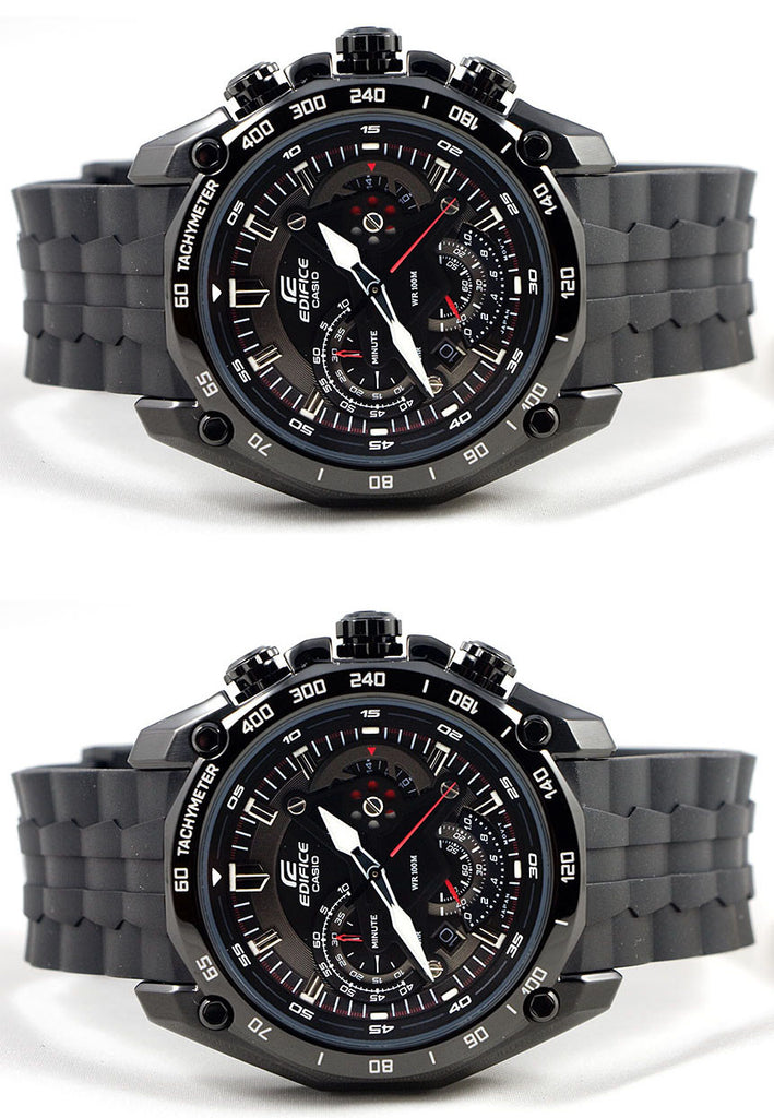 Casio EF-550PB-1AV Tachymeter Men's EDIFICE Retrograde Chronograph Sports  Watch